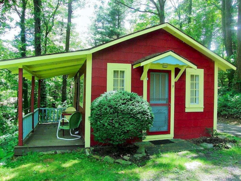 The Pines Cottages Woodfin Bagian luar foto